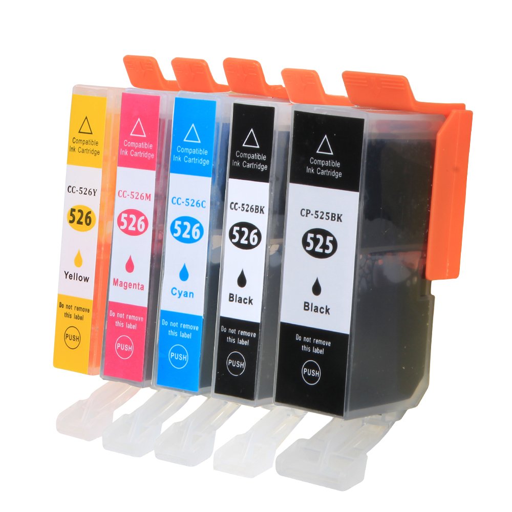 Start - Set Di 20 Cartucce Di Ricambio Per Canon PGI-525BK Nero - Foto 8