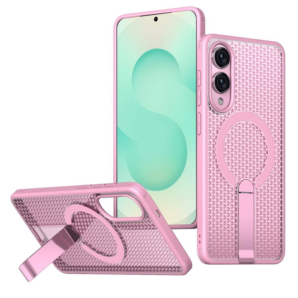 Évitez les bris d'écran avec la coque Samsung Galaxy S24 FE 5G antichoc rose - 8