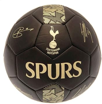 Tottenham Hotspur FC Phantom Signature Soccer Ball 1 Black/Gold
