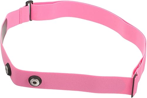 Miniatura 1 de Correa de monitor de frecuencia cardíaca Correa deportiva deportiva elástica rosa reemplazar la banda de reemplazo de frecuencia cardíaca
