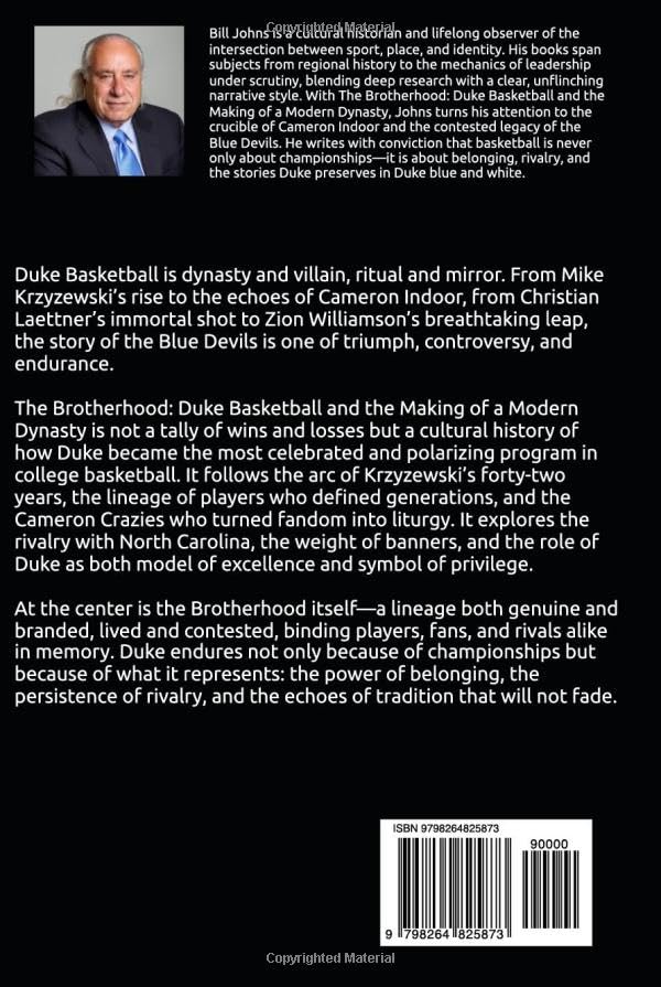 The Brotherhood: Duke Basketball and the Making of a Modern Dynasty (Above the Rim) - Image 2