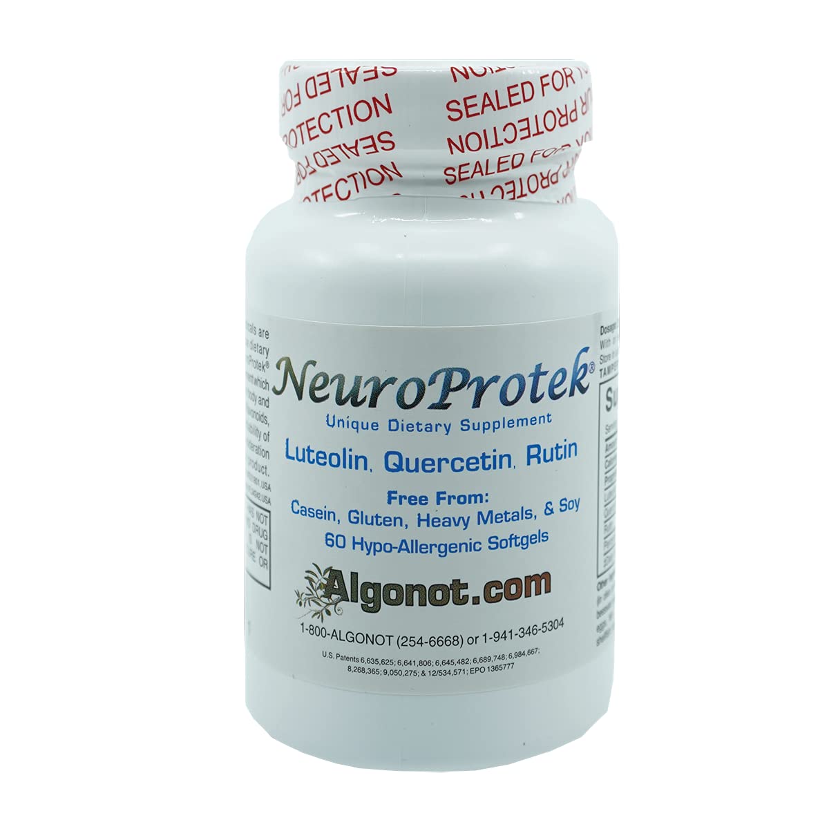 NeuroProtek 1 Bottle Pack (60 gelcap) Exclusive Patented Combination of