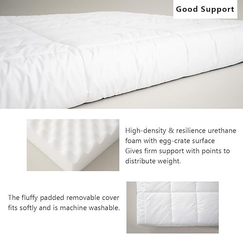 Miniatura 10 de EMOOR Conjunto de futón japonés de tamaño compacto fabricado en Japón