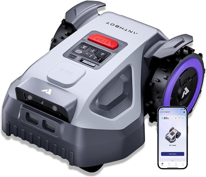 ANTHBOT M9 Robot Lawn Mower + Garage