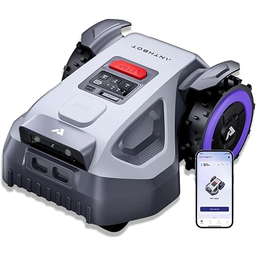 Robot Tondeuse sans Fil ANTHBOT M9 900-1000 m²