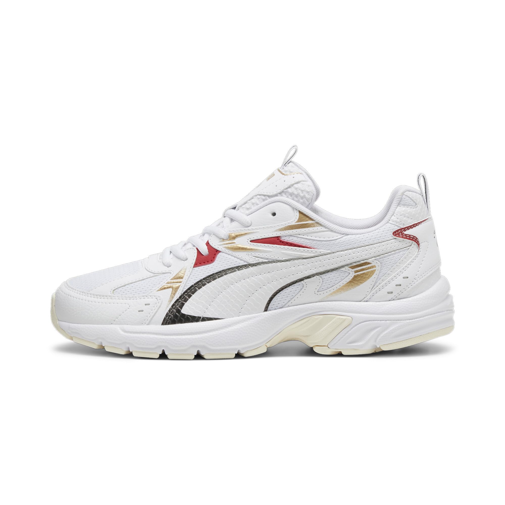 See full amazon price history chart for Puma Unisex-Adult Milenio Tech Dragon Year White-Black-Club Red-Gold Sneaker - 6 UK (39525401) Puma Unisex-Adult Milenio Tech Dragon Year White-Black-Club Red-Gold Sneaker - 6 UK (39525401) (B0CPB49K76) Amazon Price History, Amazon Price Tracker