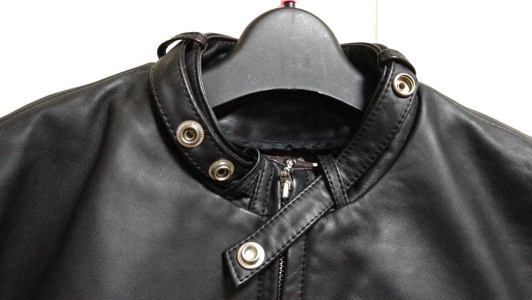 CLEVER DECOR　レディース 牛革 レザー ライダース ジャケット S Amazon.co.jp: Clever DECORレディース ライダースジャケット