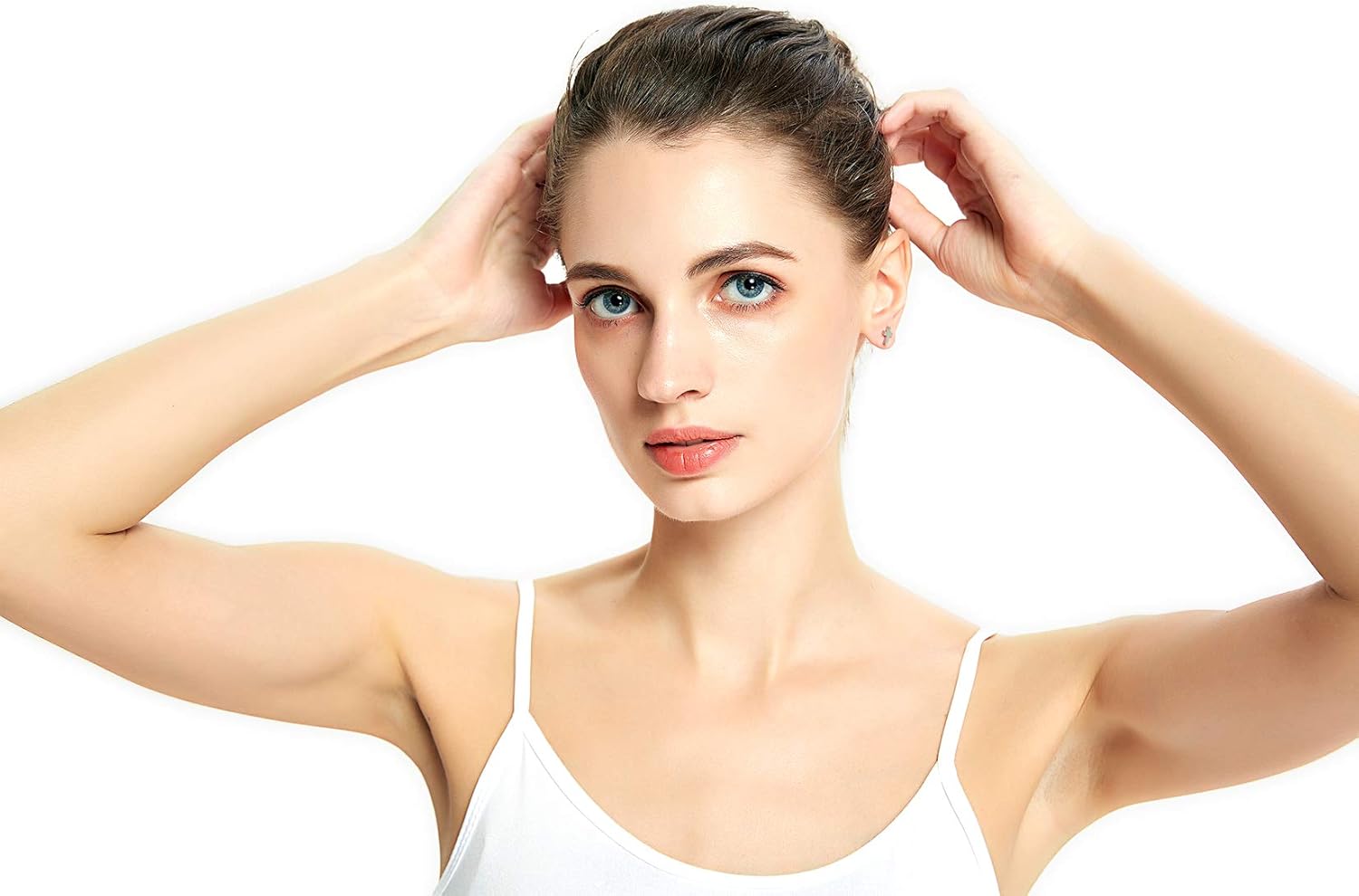 REVEMCN 925 Sterling Silver and Stainless Steel Cross Stud Earrings for Women Men, 3 Pairs - Image 5