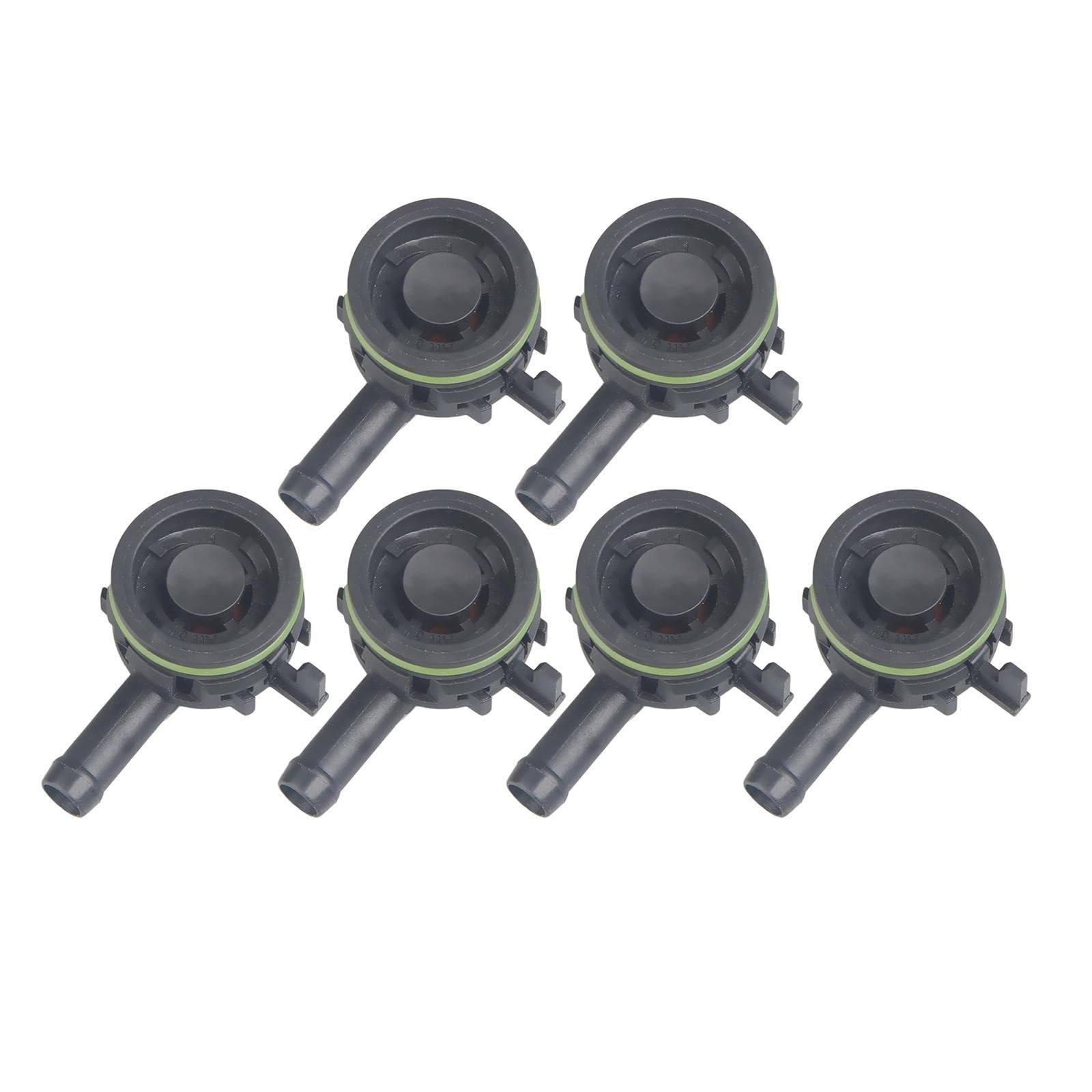 Turbo Splitter Zawór 6x 04E103175 Zawór zwrotny zaworu wydechowego samochodu Zawory PCV Części zamienne Wydech Zawory przedmuchowe silnika samochodowego