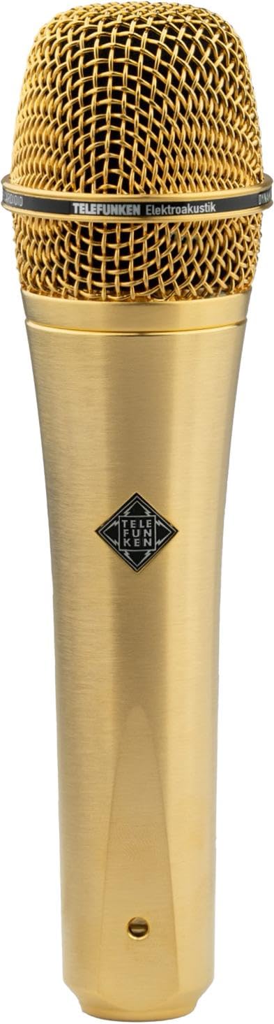 Telefunken M81 Supercardioid Dynamic Handheld Vocal Microphone - Satin Gold