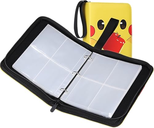 Miniatura 6 de Cards Binders Holder400 Pockets Trading Collection BinderCard Organizer Binder Gifts for Boys and Girls Sports Collector Album Case with 50 Page