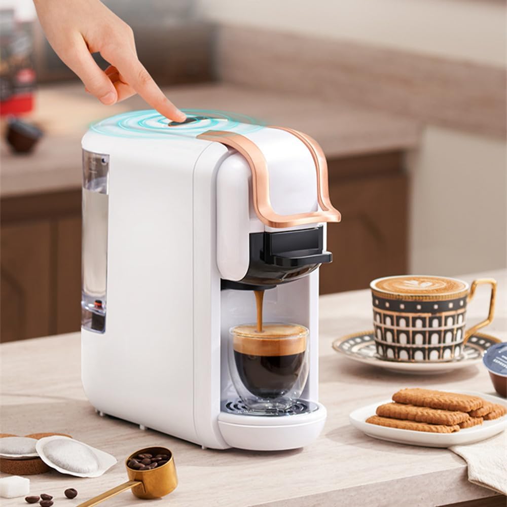 Amazon | Aeroor 全自動マルチカプセルコーヒーメーカー 家庭用小型