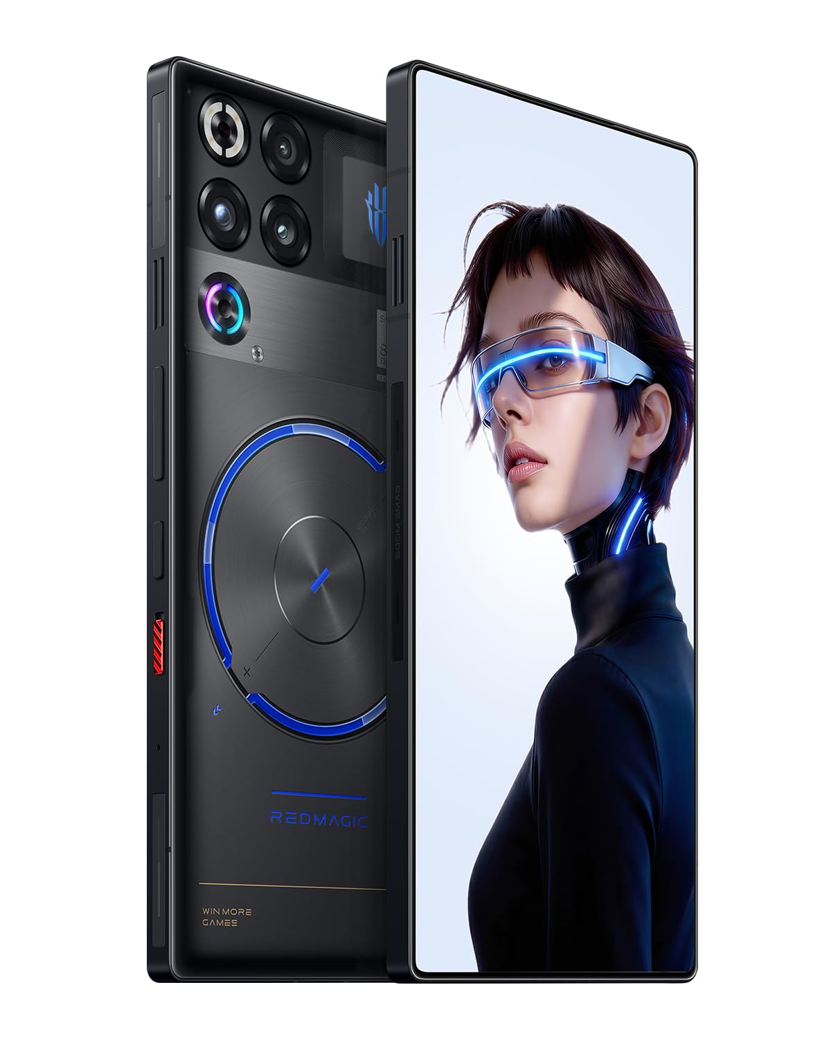 REDMAGIC 11S Pro 144Hz Gaming Handy, 5G Android Smartphone, 16GB RAM+512GB ROM, Snapdragon 8 Elite Gen 5 Leading, 6.85" 1.5K Full Bildschirm Gaming Telefon, 50MP Kamera, 80W Ladegerät, Transparent
