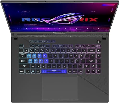 ROG Strix G16 16" 240Hz Gaming Laptop Intel-i9-14900HX(24 core), NVIDIA GeForce RTX 4060, 32GB DDR5 RAM, 1TB SSD, Wi-Fi 6, Tastiera retroilluminata, Windows 11 Pro e Microsoft Office Lifetime - Notebook - Immagine 6