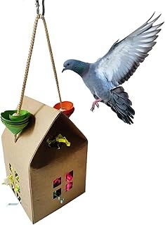 Parrot Chewing Foraging Toys,Interactive Pet Bird Treat Foraging Toy | Parakeet Entertaining Shredding Paper for Conure, Cockatiel, Lovebird, Parrotlet