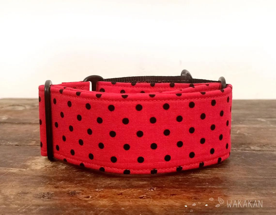 Collar Martingale Para Perro: Lady Olé, Hecho a Mano en España por Wakakán