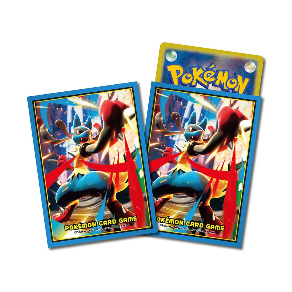 Amazon | ポケモンカードゲーム デッキシールド メガルカリオ