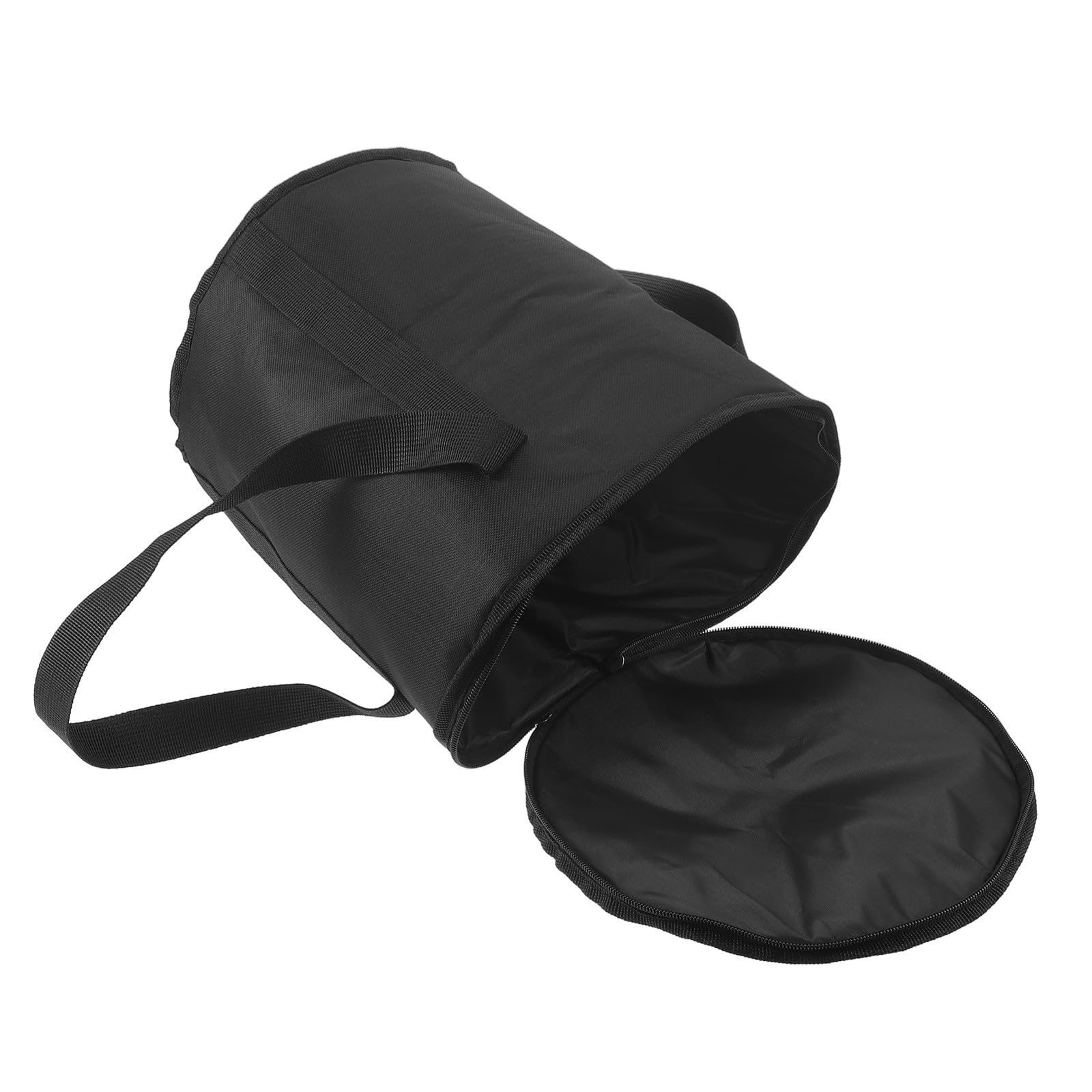 Abaodam Waterproof Hockey Puck Bag Hockey Equipment Bag Polyester Large Capacity Black Field and Games
