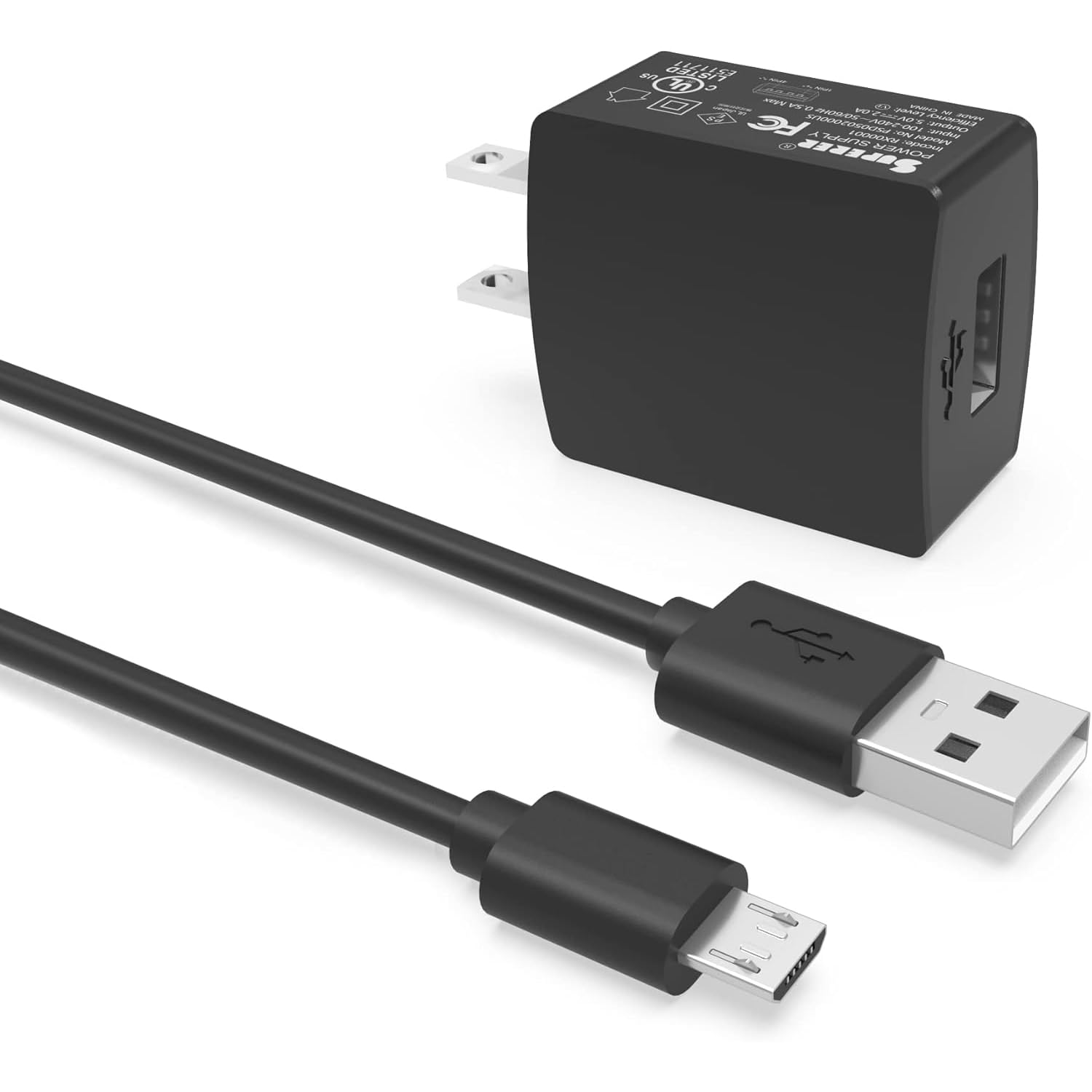 Amazon.com: Superer UL Listed AC Charger Fit for Amazon Kindle