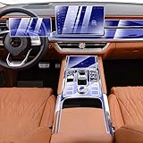 パネルダッシュボードナビゲーション自動車内装保護フィルム、GWM Cannon Alpha 2024 2025用TPU傷防止ステッカー