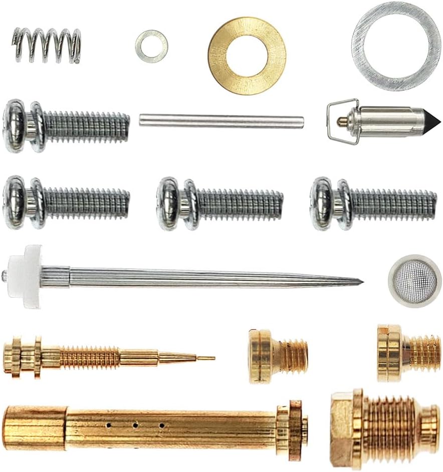 2-Pack Carburetor Rebuild Kits Carb Repair Kit with Diaphragm Float Replacement for Yamaha Virago 750 XV750 1981 1982 1983