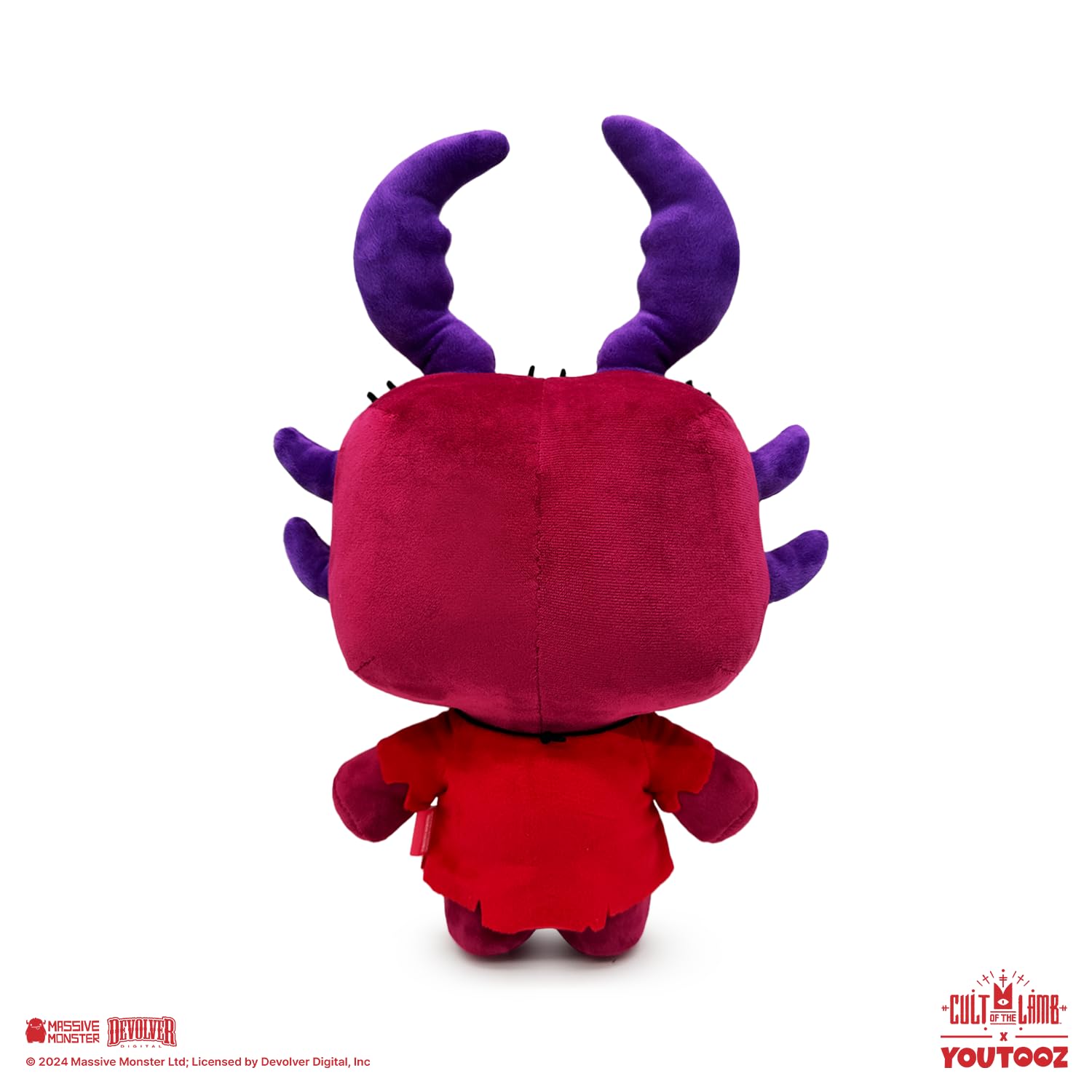 Youtooz - Cult of The Lamb: Beetle Plush (9IN), Purple, 9" - Image 4