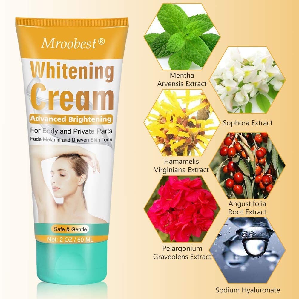 Underarm Whitening Cream, Skin Lightening Cream, Armpit Whitening Cream, Bleaching