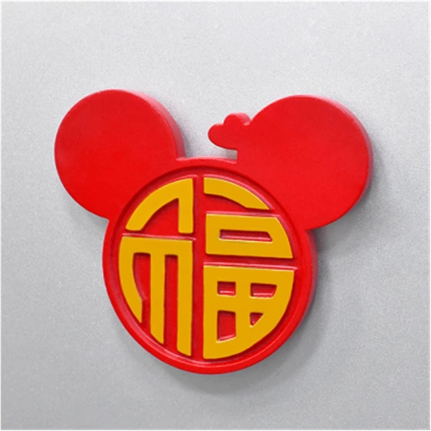 Fridge Magnet,Magnets, Chinese Festival Festive Elements Blessing Lion Dance 3D Resin Kitchen Decoration(Style6)