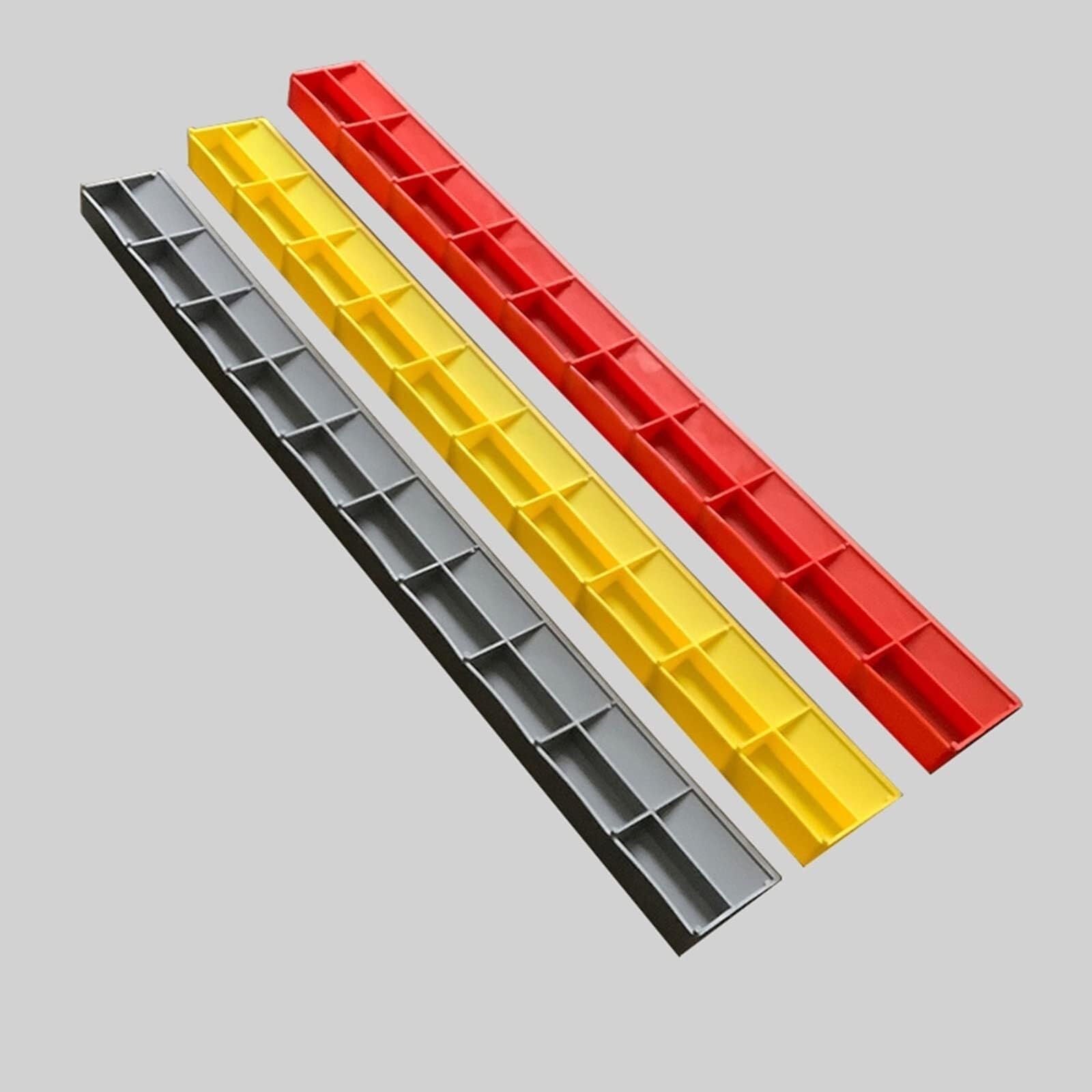Rampa de umbral para puertas, superficie antideslizante sólida, ideal para silla de ruedas, scooter de movilidad, scooters, solución de fácil acceso (1 cm)