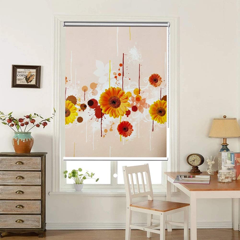 Rolety zaciemniające do sypialni dziecięcej, kuchni, łazienki, wzór przeciwsłoneczny, 140 x 200 cm szerokości, dekoracja pokoju dla dziewcząt i chłopców