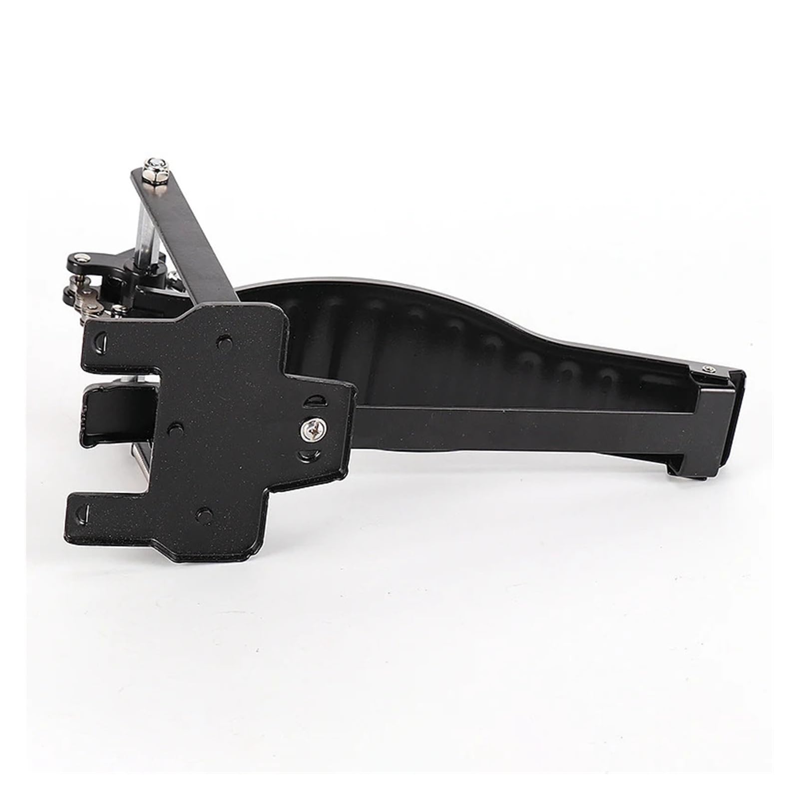 1PCS Einzelnen Fuß Pedal Mit Trommel Wolle Beater Kette Stick Percussion Instrumente Ersatz for Musik Liebhaber(Silver)