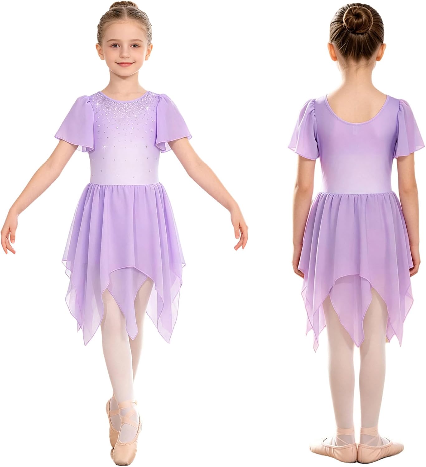 Kids Figure Skating Dress for Event Performance Competition