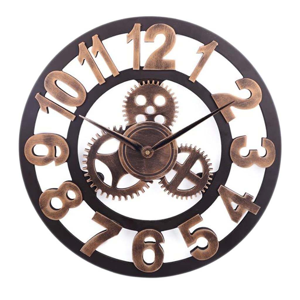 Horloge murale de séjour pour créer une ambiance chaleureuse et silencieuse à la maison