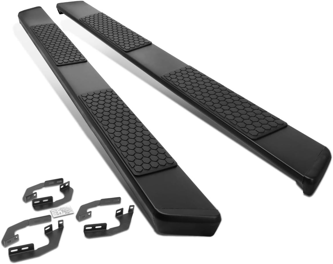 DNAMotoring STEPB-3-040-SS Stainless Steel Side Step Nerf Bar Running Board,Chrome