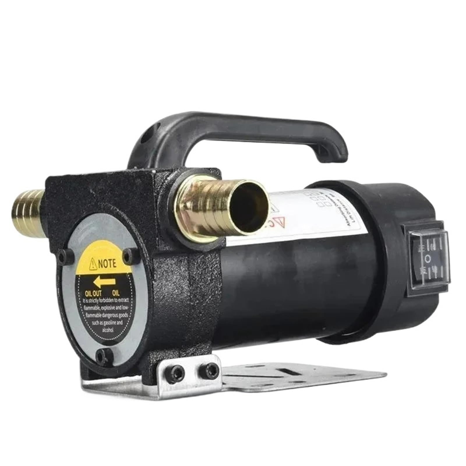 Pompe électrique for puits de pétrole 12 V 24 V 220 V, petit distributeur de carburant diesel, unité de pompage positive et négative, pompe auto-amorçante(220V,Single)