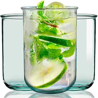 14 Minimalist Bathroom Ideas for Clean Calm Modern Style 105 Couronne Company G2225 Classico Recycled Glass Container, 13.5 oz Capaci...