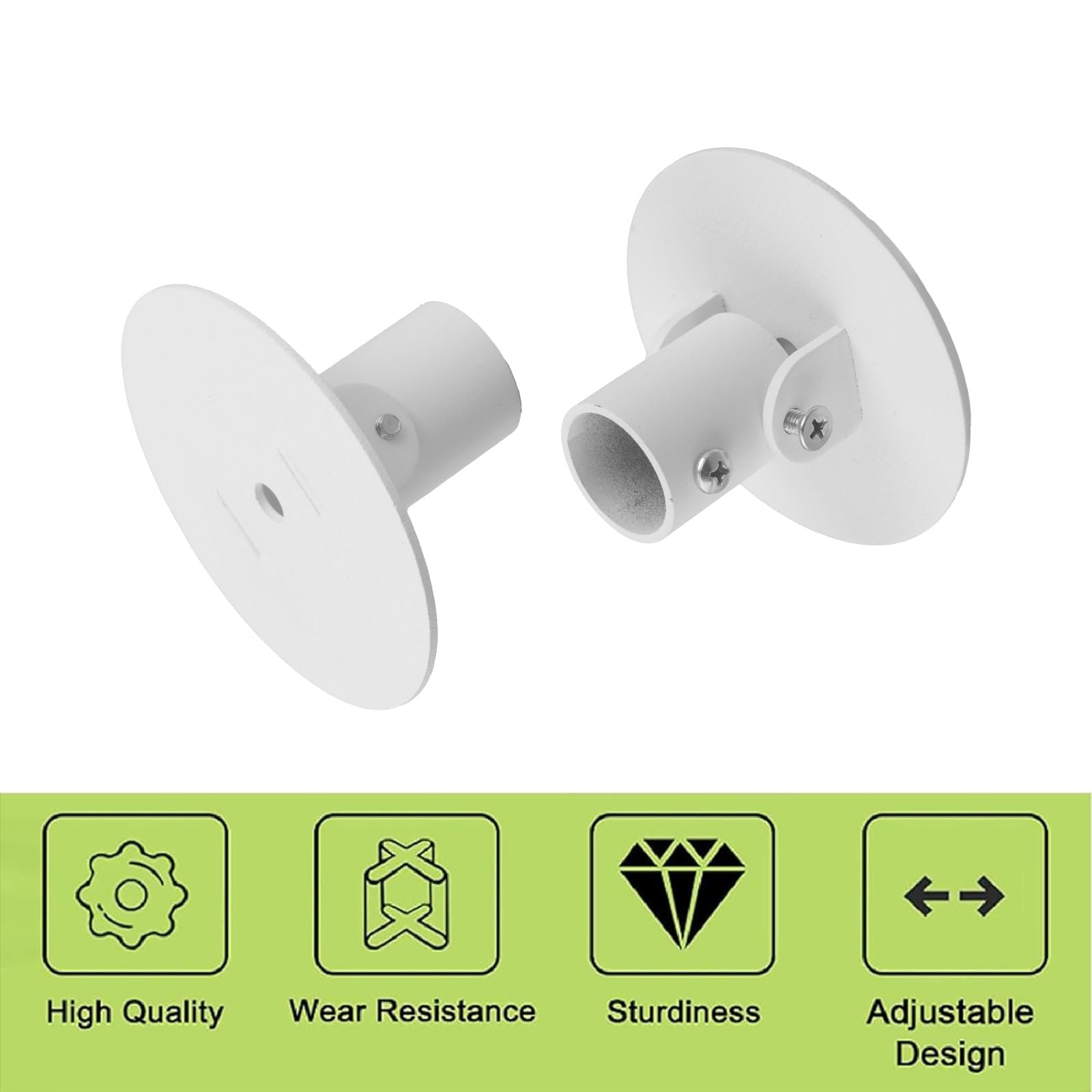 UFURMATE Shower Curtain Rod Bracket - Image 3