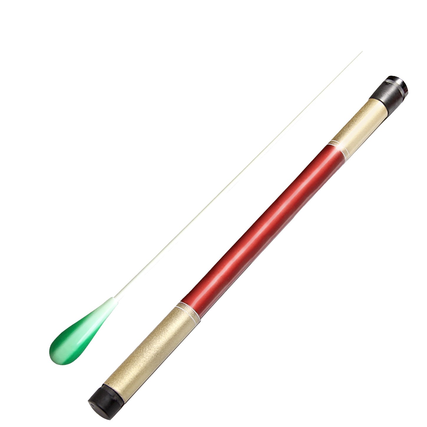WOGODMusic Conductor Batons,Imitation Agate Handle Orchestra Conducting Baton Music Batons (Green)