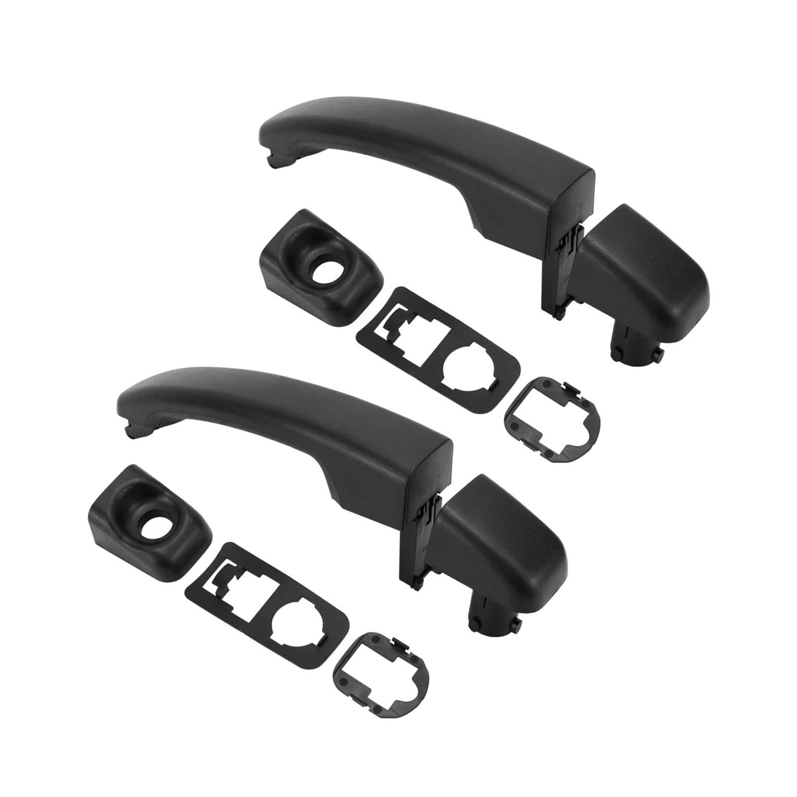 Msioytog 2Pcs Outer Door Handle Replacement Vehicle Exterior Handle 806073022R Vehicle Accessories For Multiple Vehicles Car Door