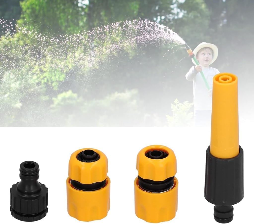 Krizkey Plastic Pipe Universal Faucet 1/2" Garden Hose Connector For Tap Quick Connect Fitting (B0D2R8HB8X) Amazon Price History, Amazon Price Tracker