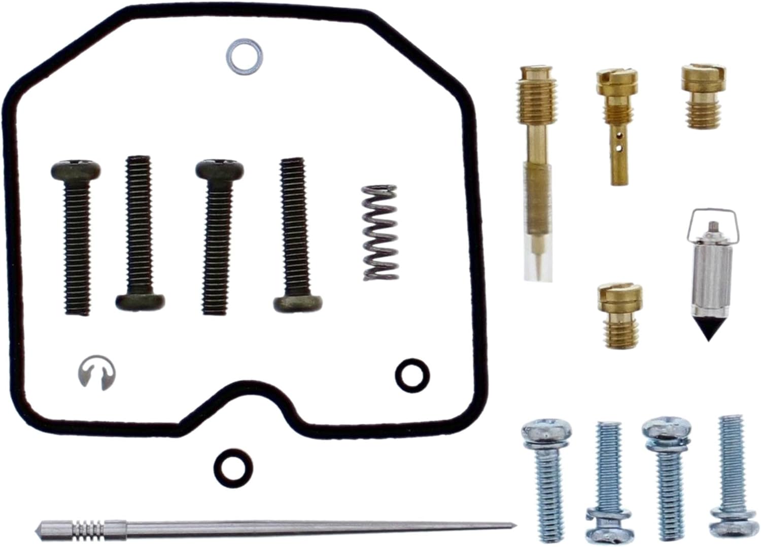 All Balls Racing 26-1101 Carburetor Rebuild Kit Compatible with/Replacement For Kawasaki KLX 650 C 1993-1996, KLX 650 R 1993-1996