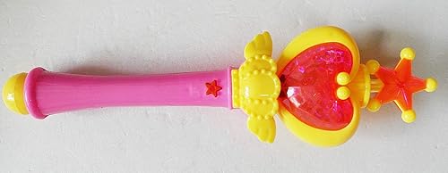 Miniatura 2 de SUMI Sailor Moon Pink Chibi Wand Stick Chibi Moon Cosplay disfraz estilo varita sonido y brillo