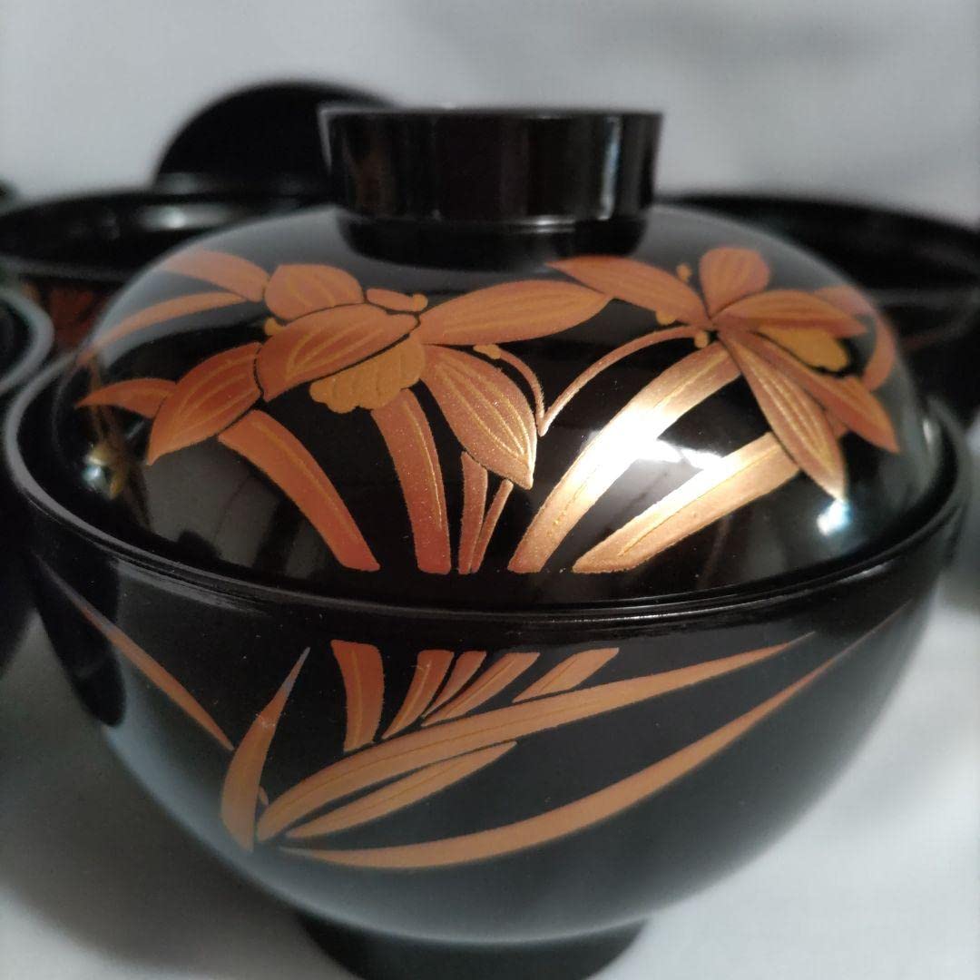 Amazon.co.jp: 会津塗 吸い物椀五客 : ホーム＆キッチン