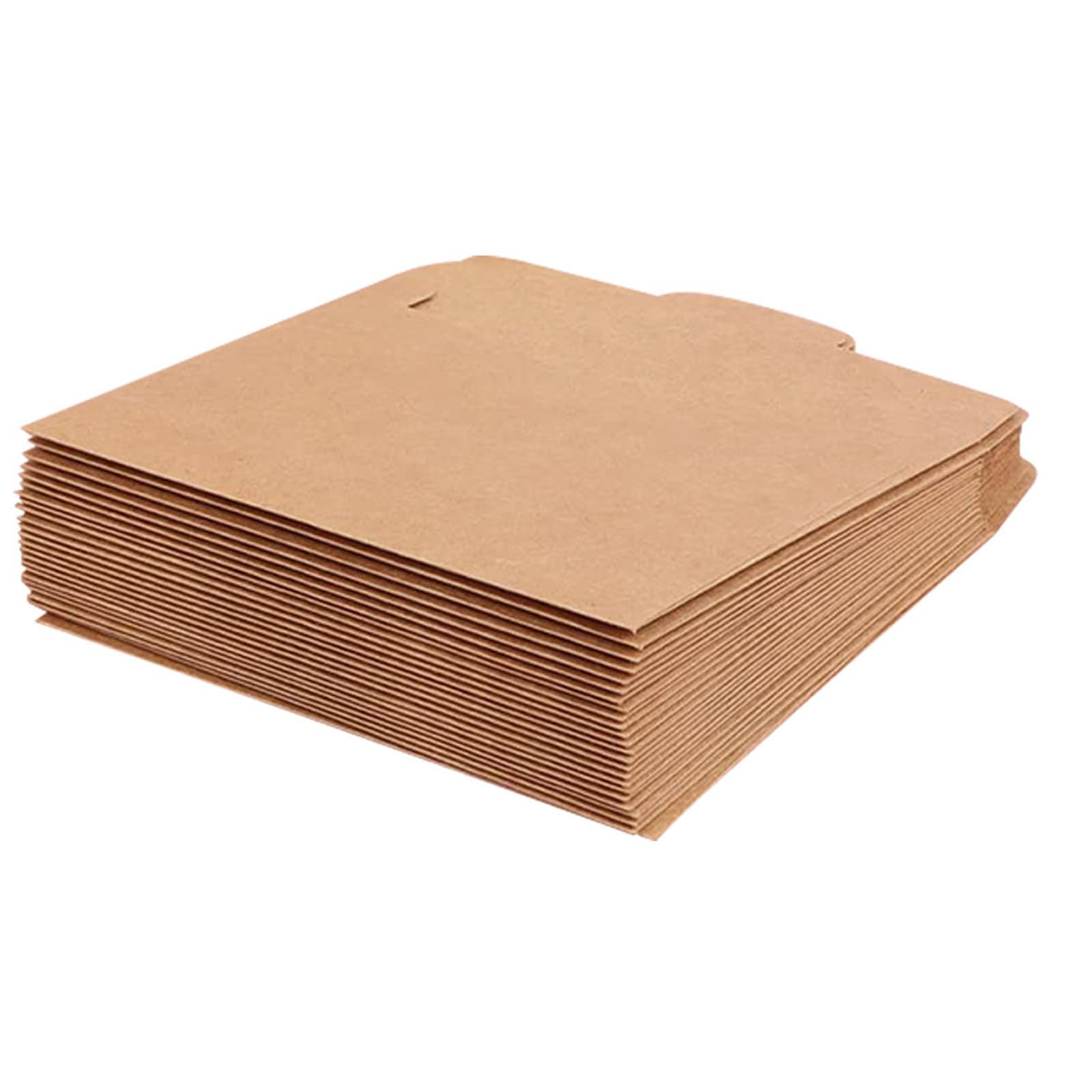 SOLUSTRE Buste CD in Carta Kraft Marrone 50 Pezzi per Imballo | Formato Buste Spedizione, Carta Marrone Naturale, Adatte a File e Cartoline, Confezione da 50 Pezzi