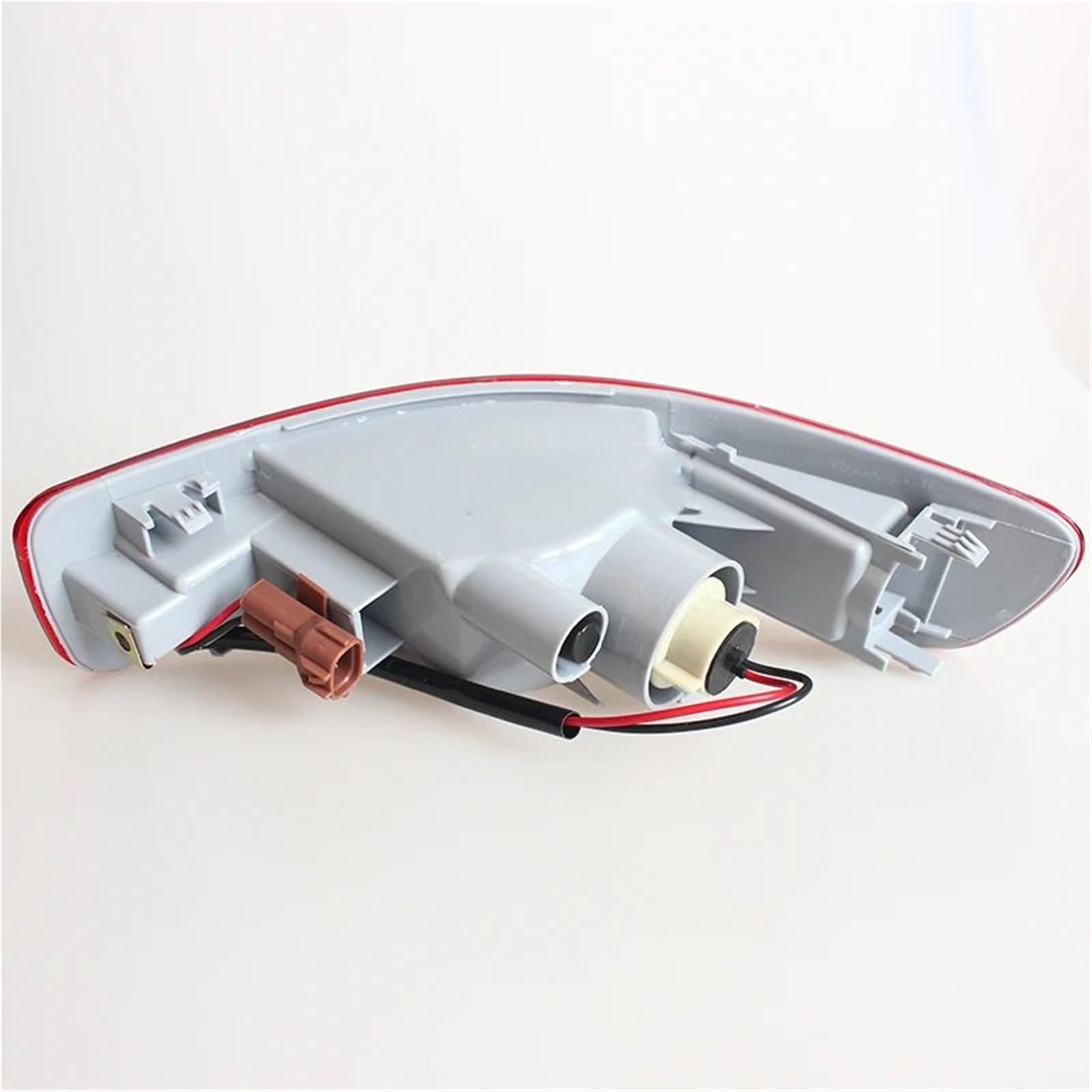Lampa tylna zespolona Tylne światła zderzaka dla Mitsubishi Outlander EX 2007-2012 Czerwone soczewki tylne światło hamowania lampa przeciwmgielna(Right No Bulb)