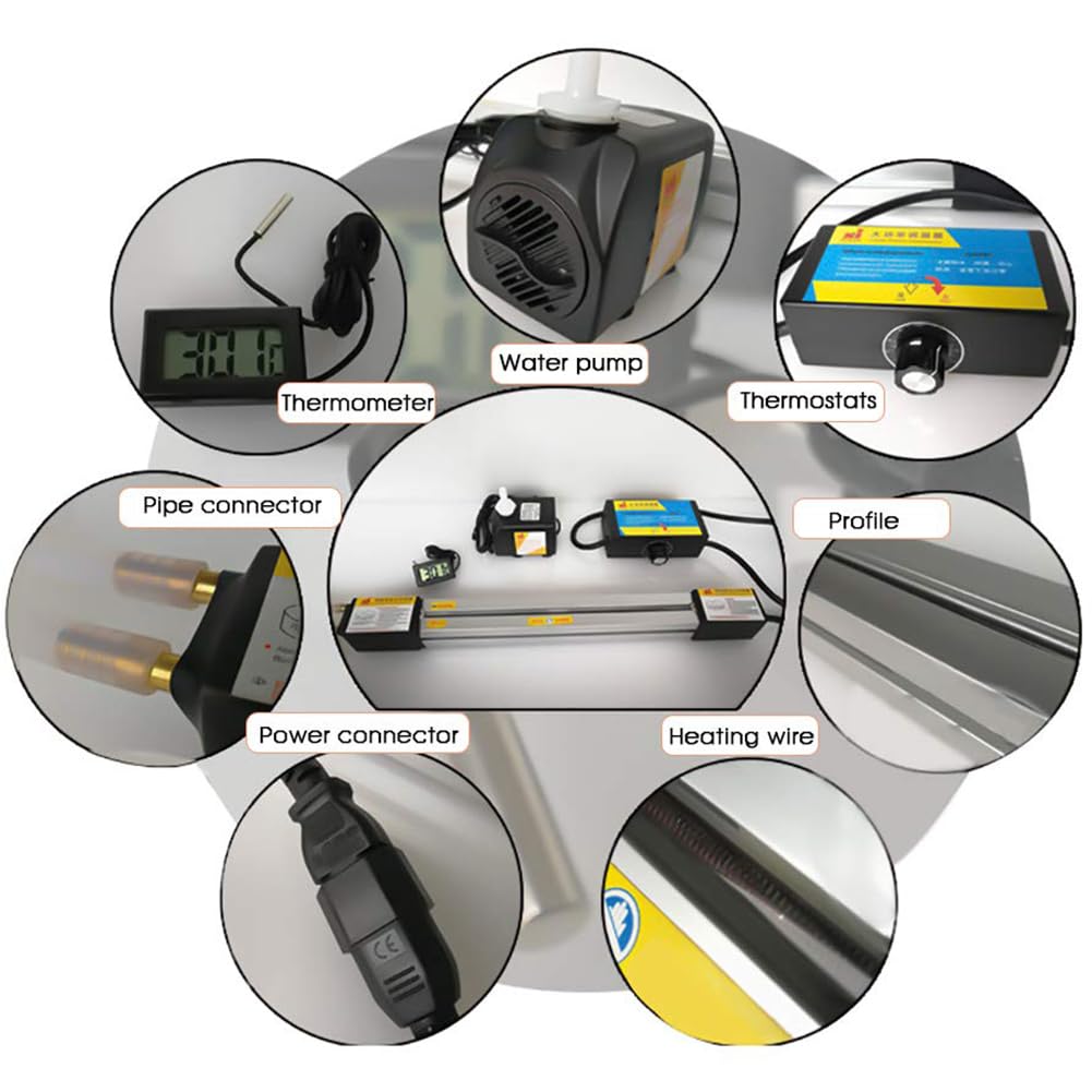 Dobladora acrílica para hacer carteles y placas emisoras de luz, 1 mm-6 mm de grosor, duradero y versátil, equipo de doblado en caliente de PVC para publicidad