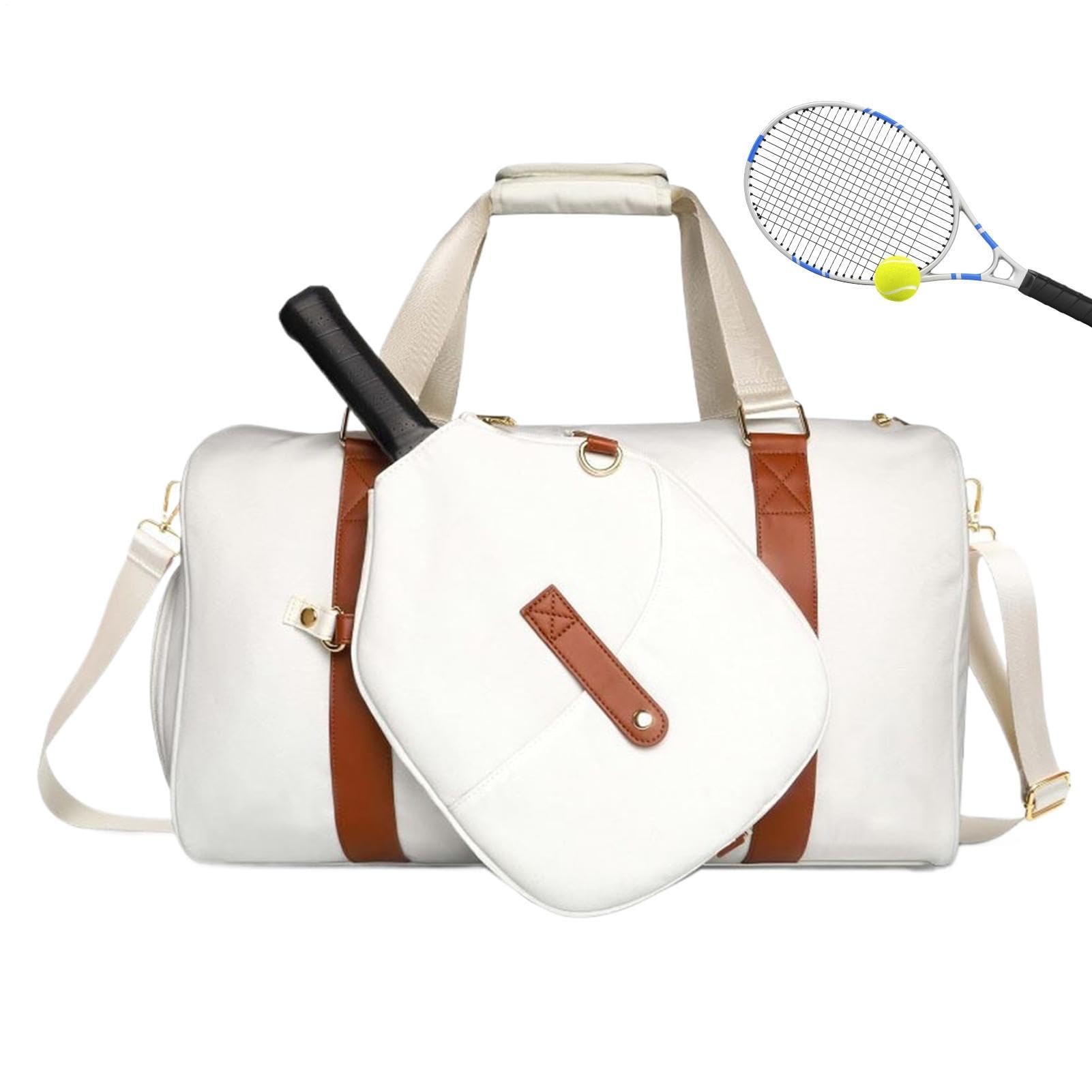 Borse Tennis per Uomo con Copriracchetta e Tracolla Regolabile da Donna e