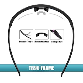 YUNBLL&KO Sports Polarized Sunglasses Men Women UV400 Protection Kids Youth Baseball Sunglasses for Cycling Softball Running