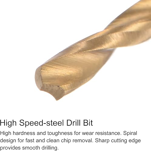 Miniatura 4 de HARFINGTON Juegos de grifos y brocas, máquina de rosca de rosca M2 x 0.4 pulgadas, rosca de flauta en espiral y broca giratoria de 0.079 pulgadas,