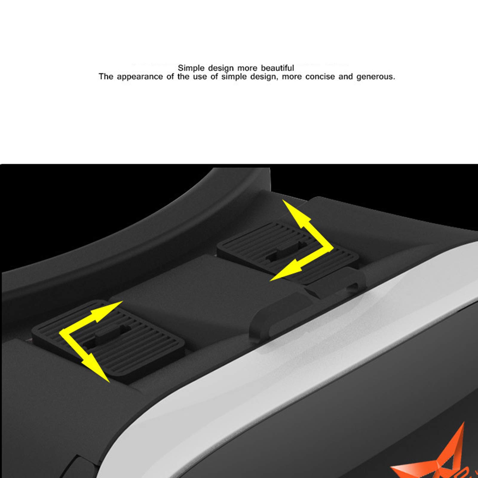 Gafas VR Compatibles con 3.5-5.8 Pulgadas para iOS y para Teléfonos Android, VR Gafas de Realidad Virtual, Disfruta de los Mejores Juegos y Videos RV, 360 y 3D